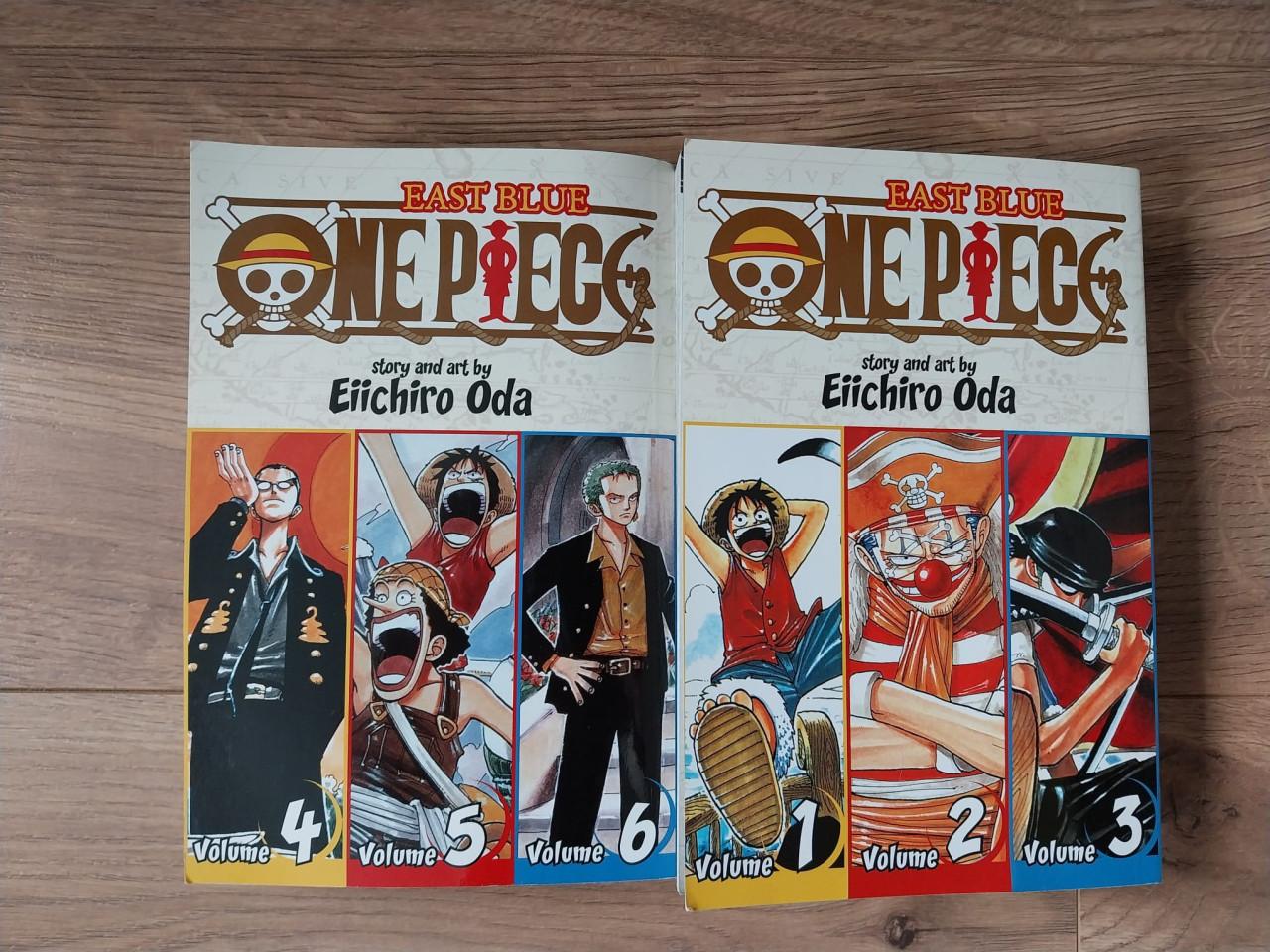 -One Piece- Manga Albums deel 1-2-3 en 4-5-6