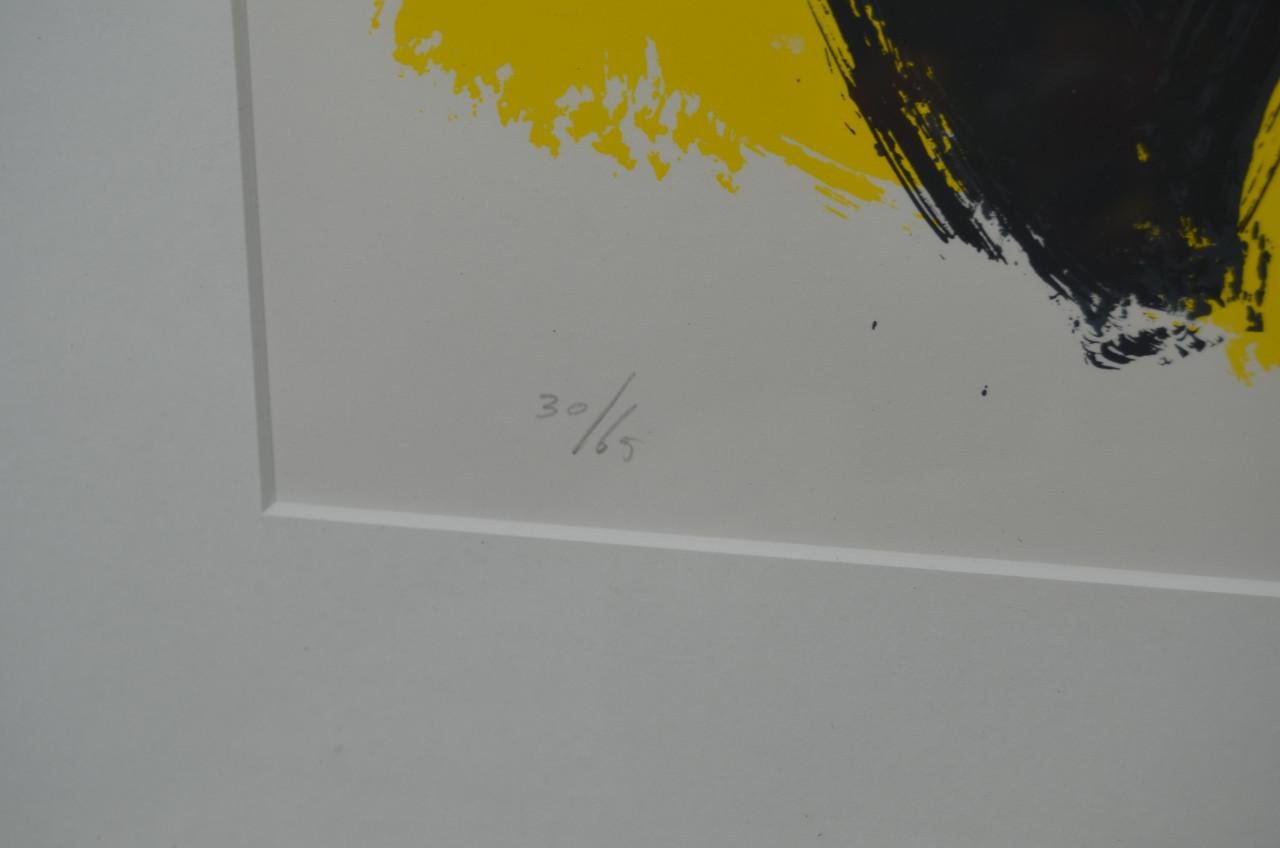 Grote zeefdruk Bep Toscani 1990 genummerd/gesigneerd (1)