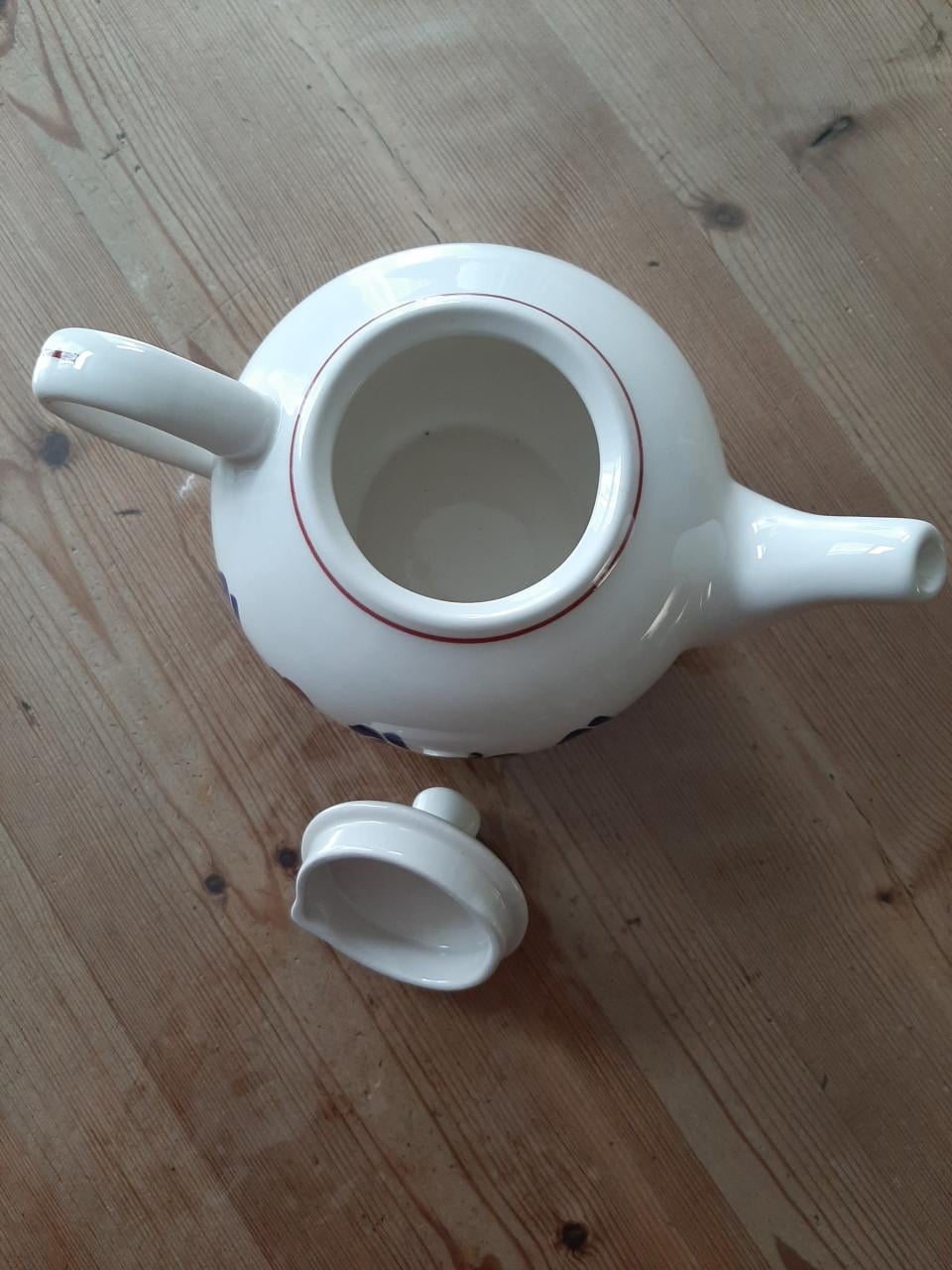 BOERENBONT BOCH - THEEPOT MET DEKSEL -  IS NIEUW