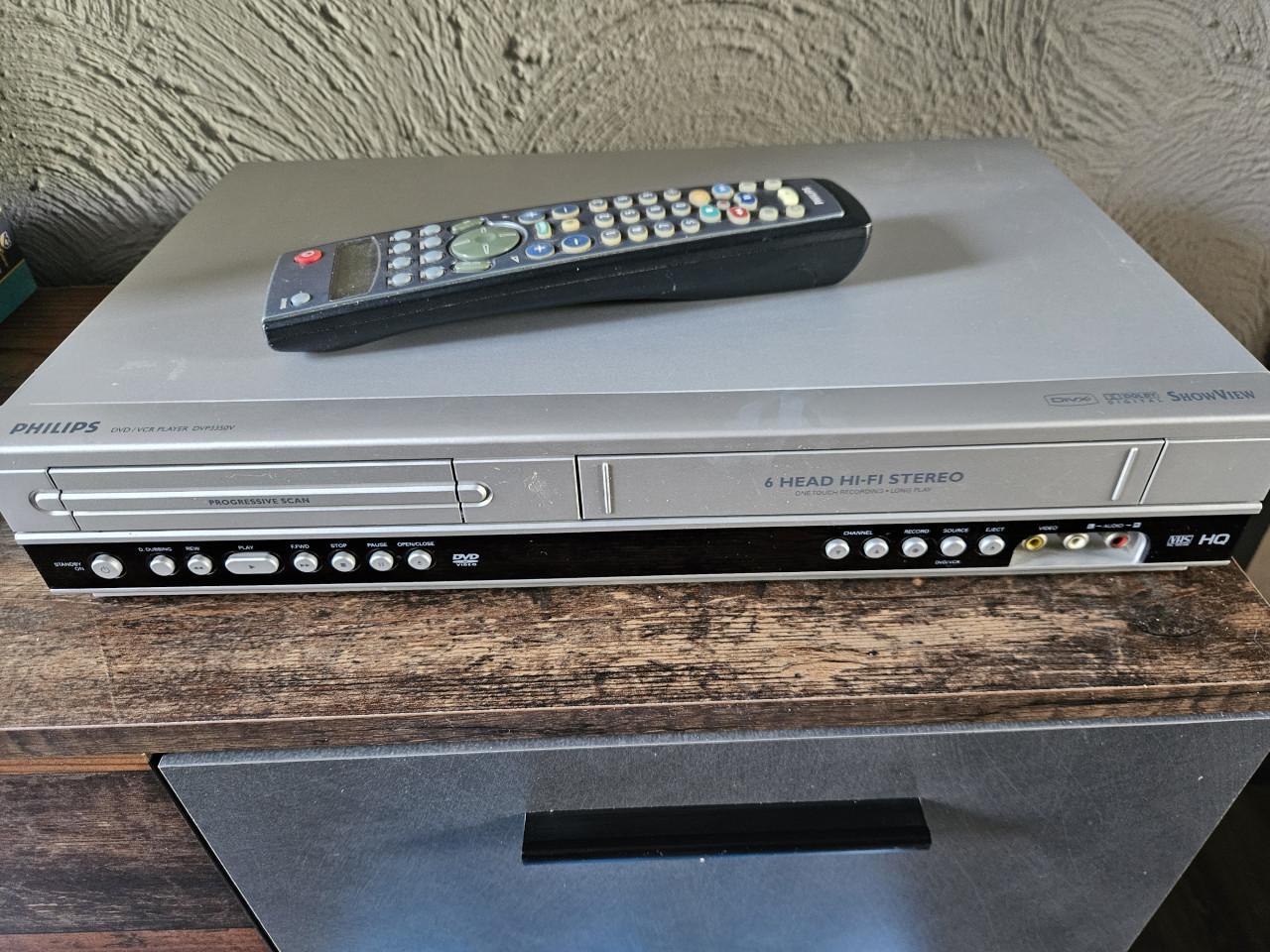Philips DVP3350V DVD/Vhs Speler met Afstandsbediening
