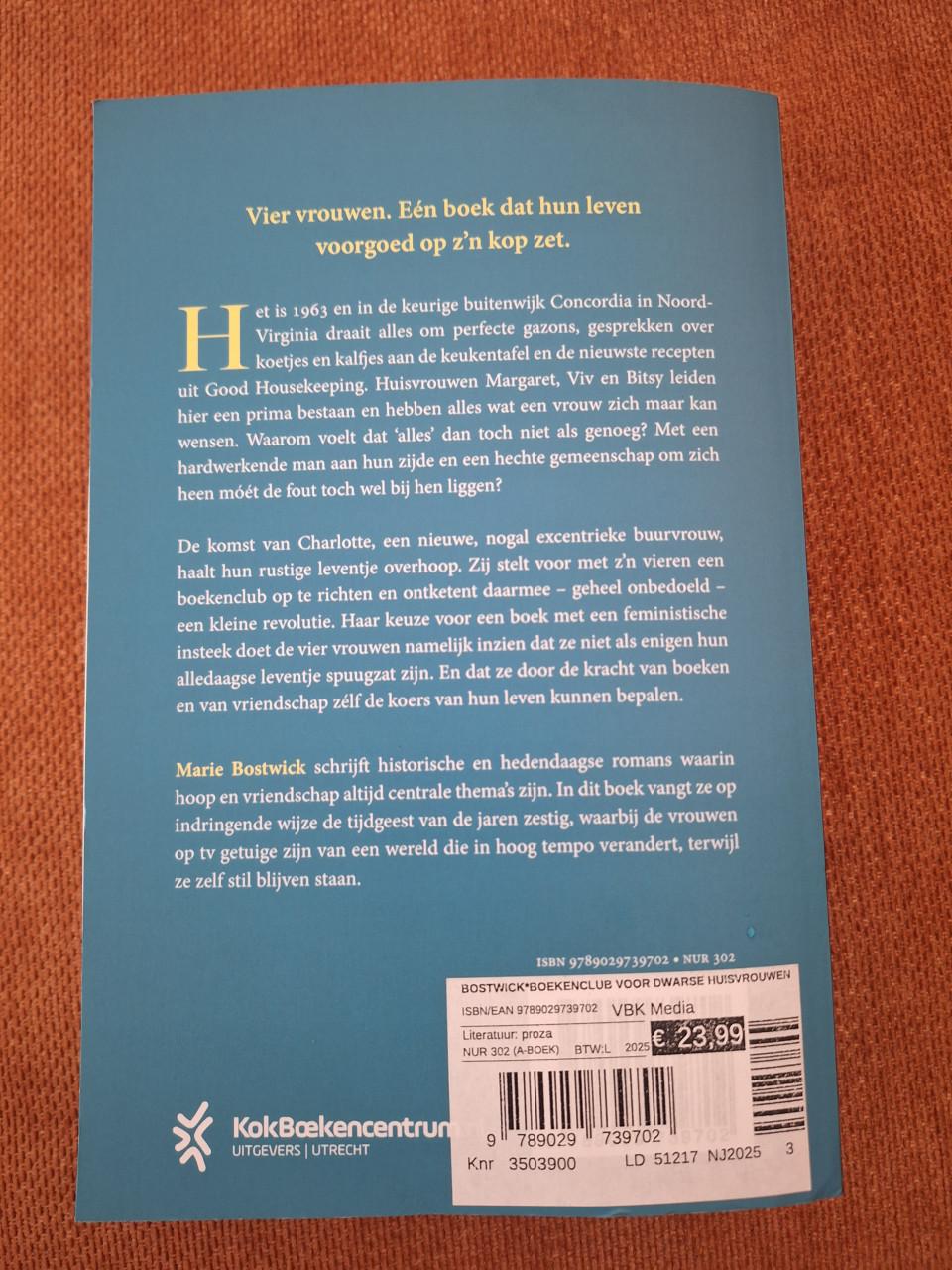 De boekenclub voor dwarse huisvrouwen - Marie Bostwick