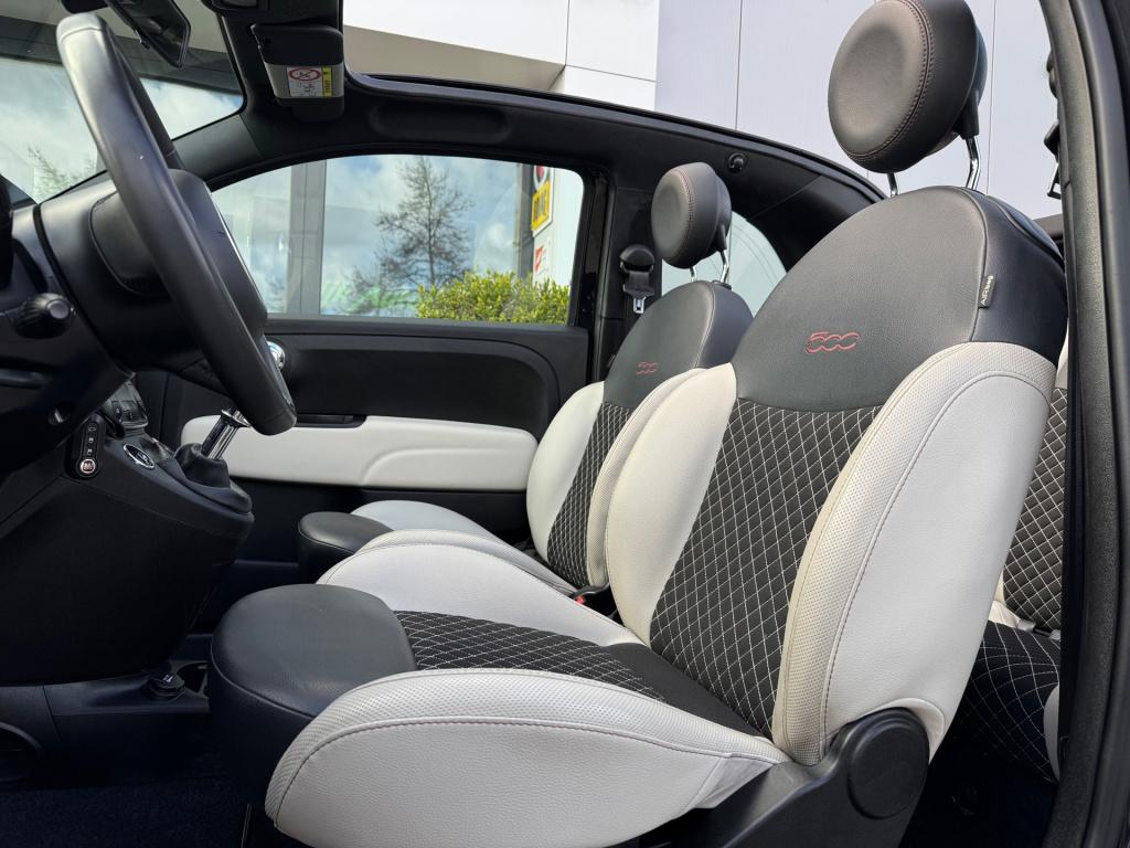 Fiat 500 C 1.2 star * leer * cruise control * clima * pdc