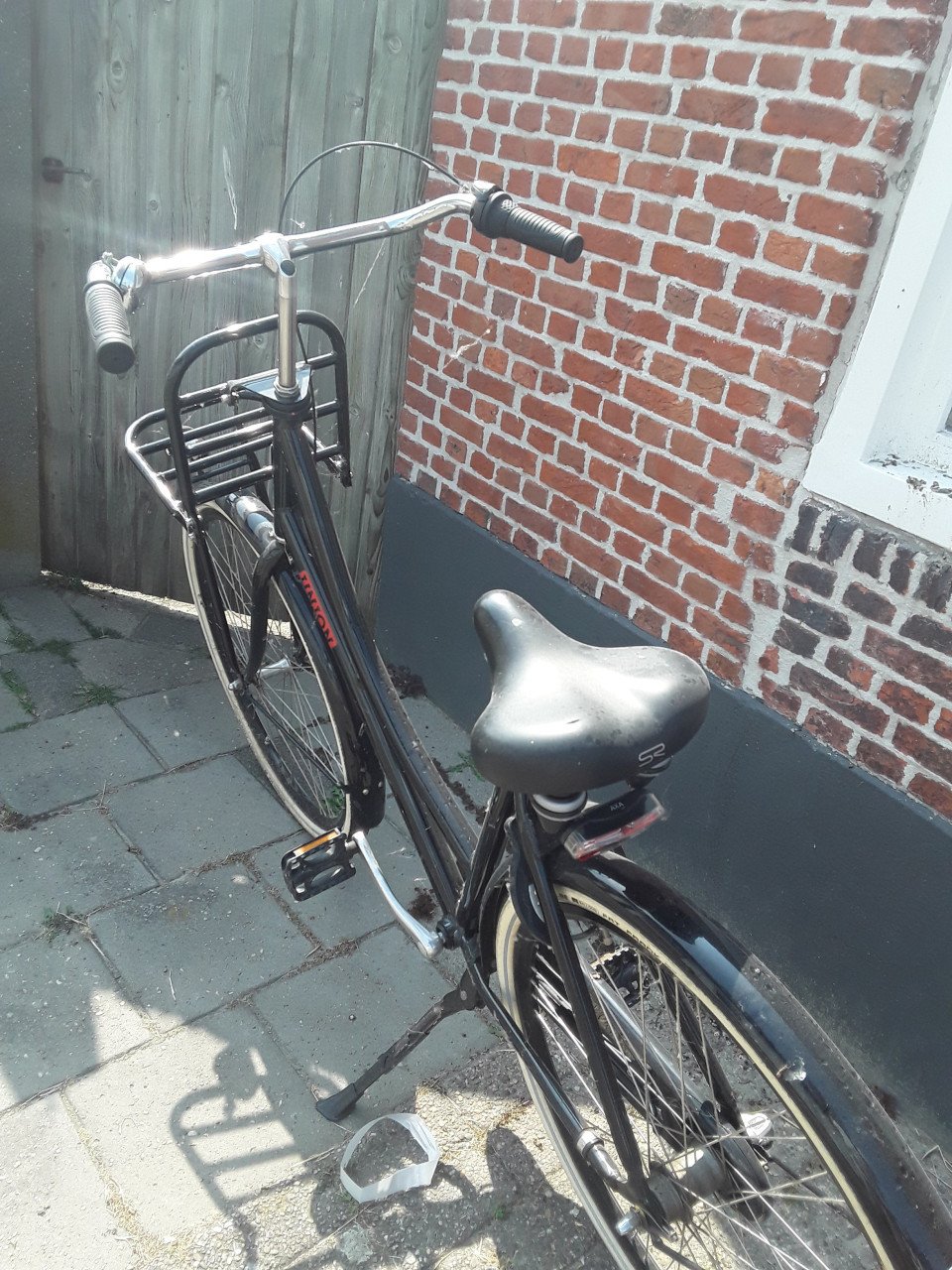 Wie mist zijn fiets