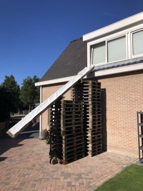 Stortgoot,glijbaan,stortkoker