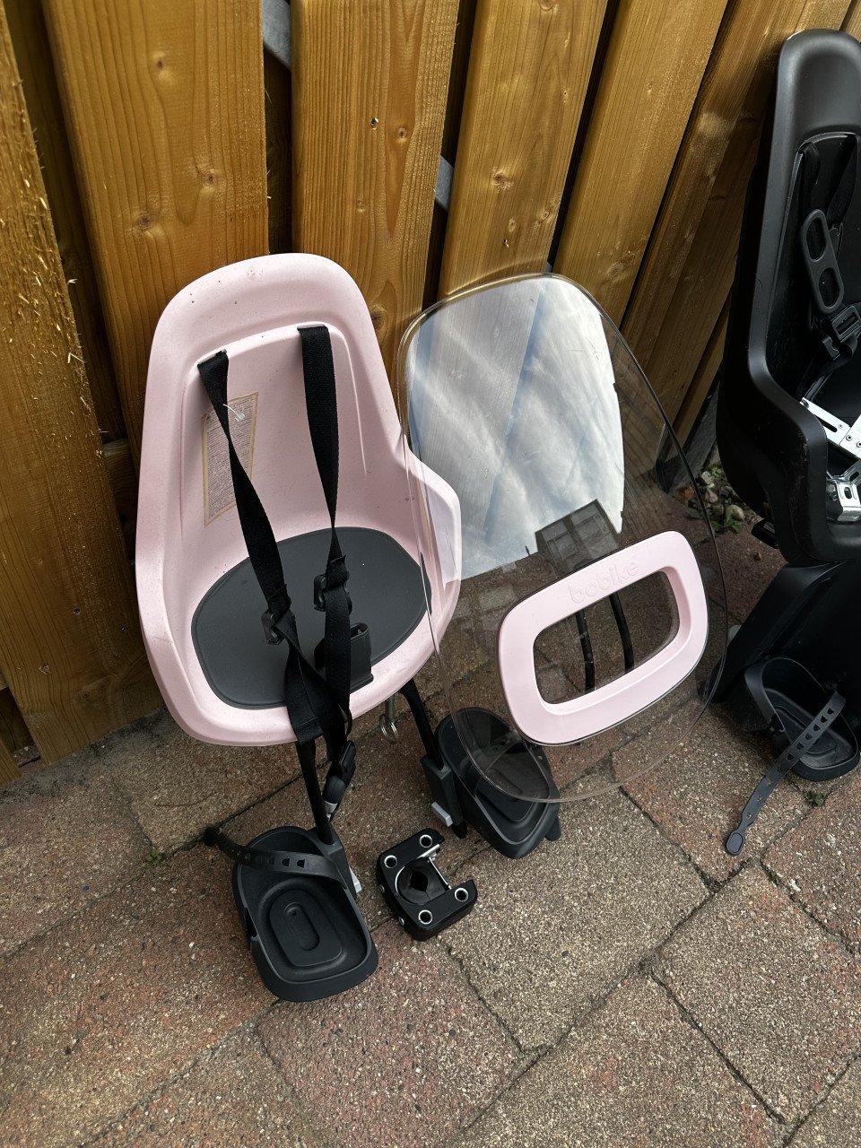 Fietsstoeltje voor en achter, bobike