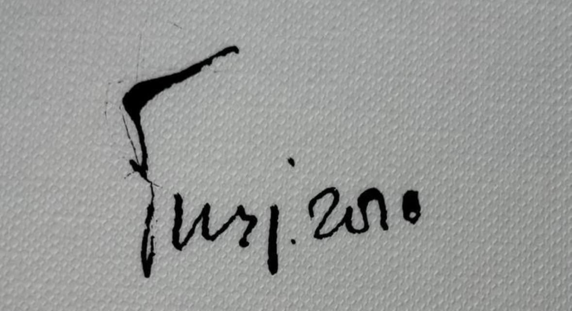 Surrealistisch Tweeluik -Moderne Kunst Abstracte Kunstwerken