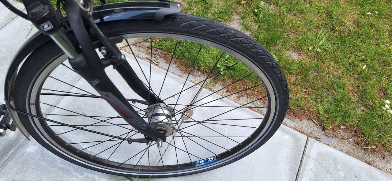Pegasus herenfiets, 8 versnellingen.I.g.st.