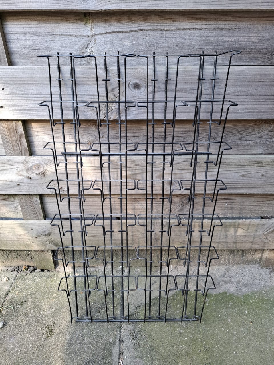 Rek voor stickervellen