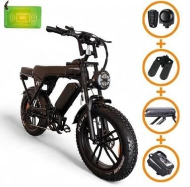 Nu bij BE ON THE MOVE de NIEUWE OUXI V8 GLOSSY BLACK € 1.095,-