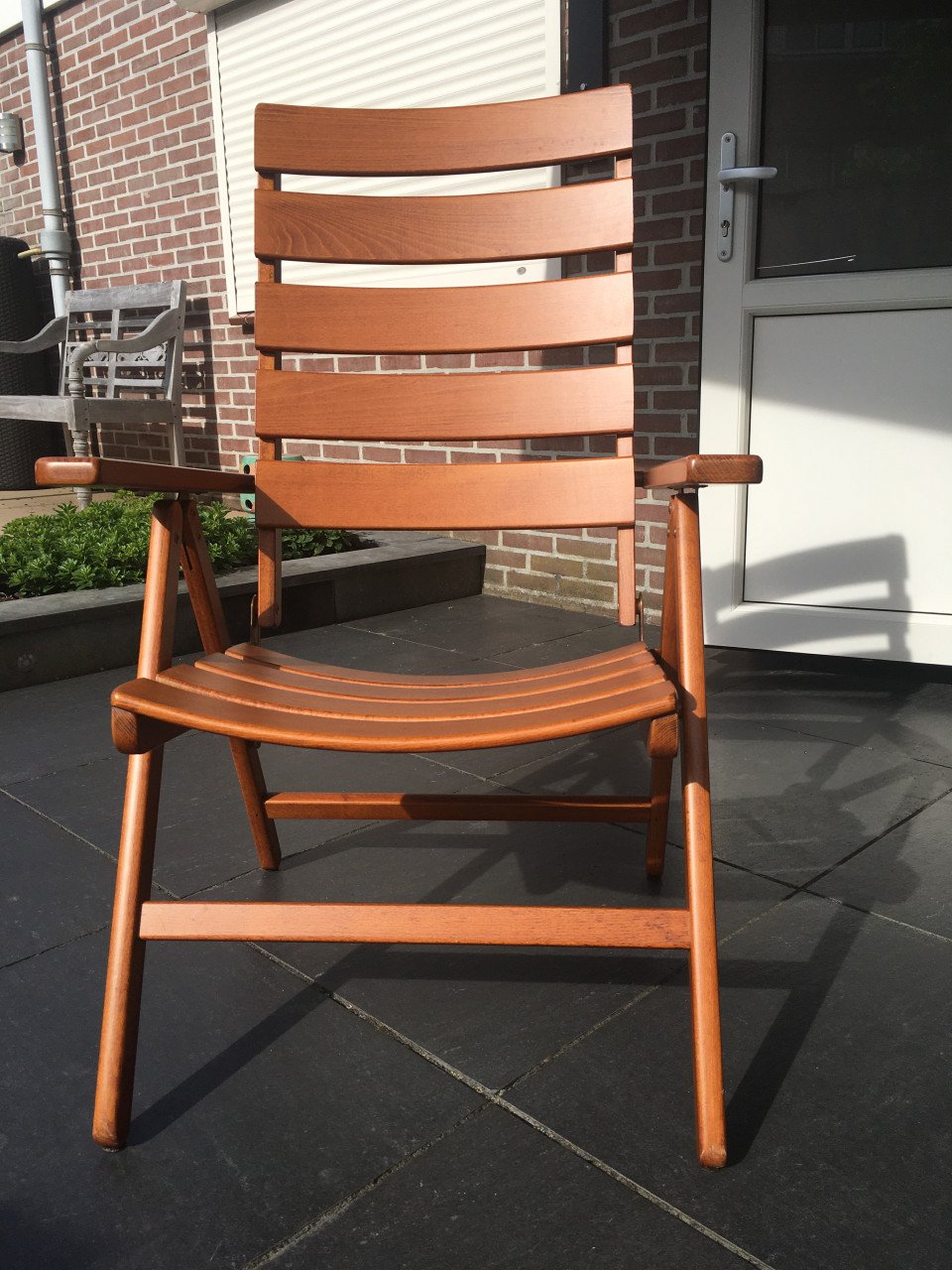 Terras tafel en stoelen