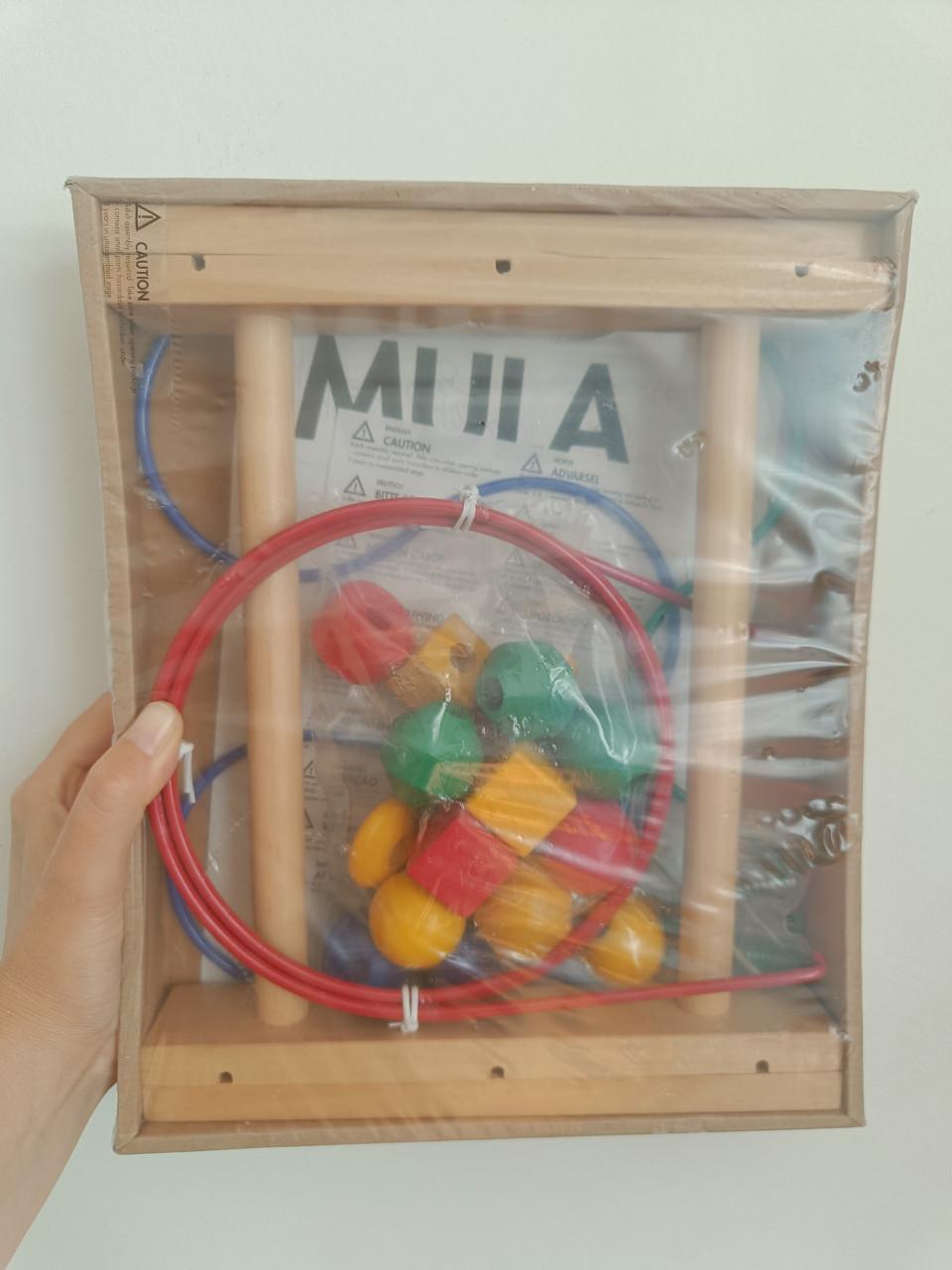 Ikea speelspiraal hout nieuw in verpakking