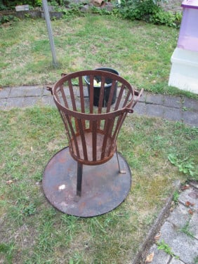 Vuurkorf met onderplaat
