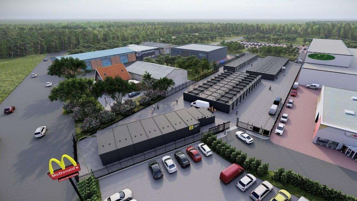 Garagebox XXL - te koop 29 m2 nieuwbouw