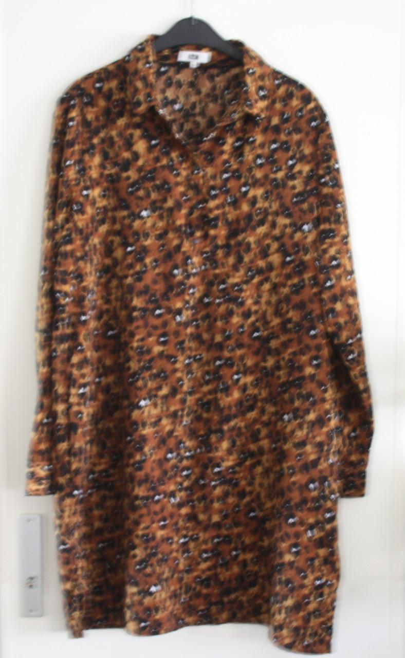 Panterprint jurk  maat xxL