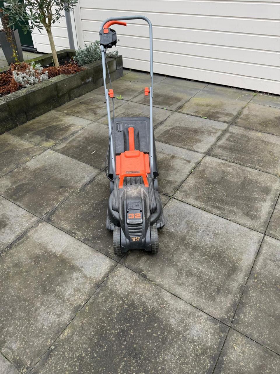 Grasmaaier van Black en Decker