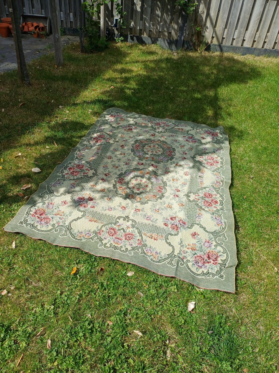 Brocante/vintage vloerkleed