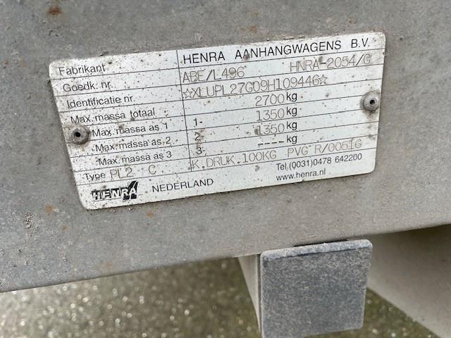 Aanhanger, tandemasser