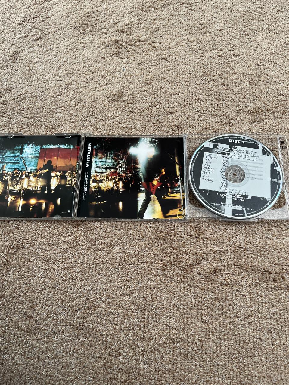 Cd- Metallica, titel: S&M