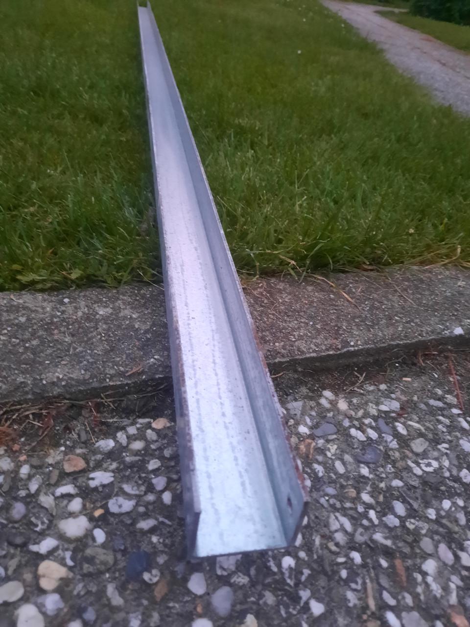 Hoekprofiel,u profielen gegalvaniseerd, ijzeren hoeklijn, stalen profiel