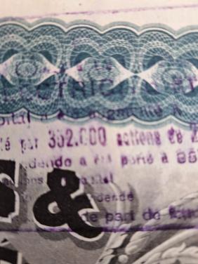 Oude aandelen tramways & electricite de constantinople 1929