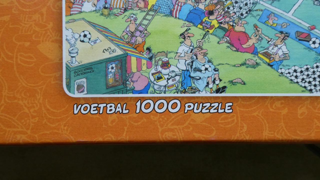 Jan van Haasteren puzzels (voetbal gekte)