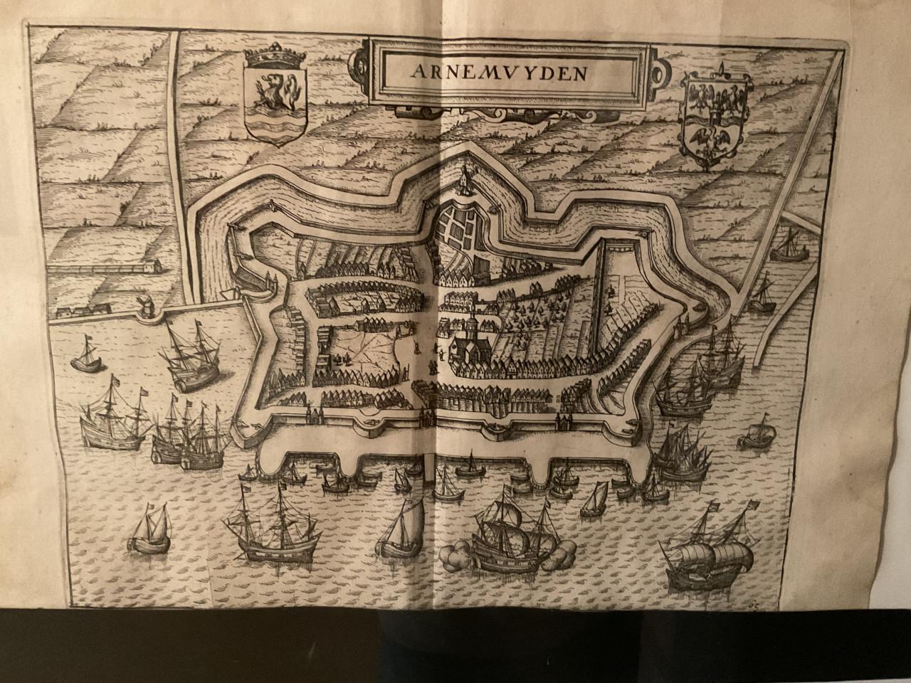 Tekening van Arnemuiden