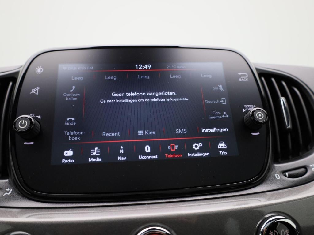 Fiat 500 1.0 hybrid dolcevita | panorama dak | parkeer sensoren | climate c