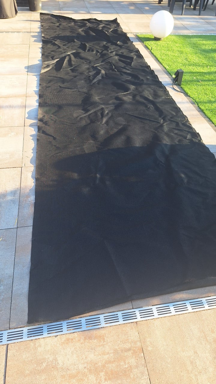 Zwart Privacydoek 11 meter