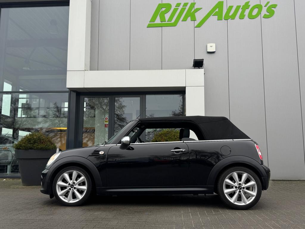 Mini One Cabrio mini 1.6 chili * cruise control * stoelverwarming * pdc * n