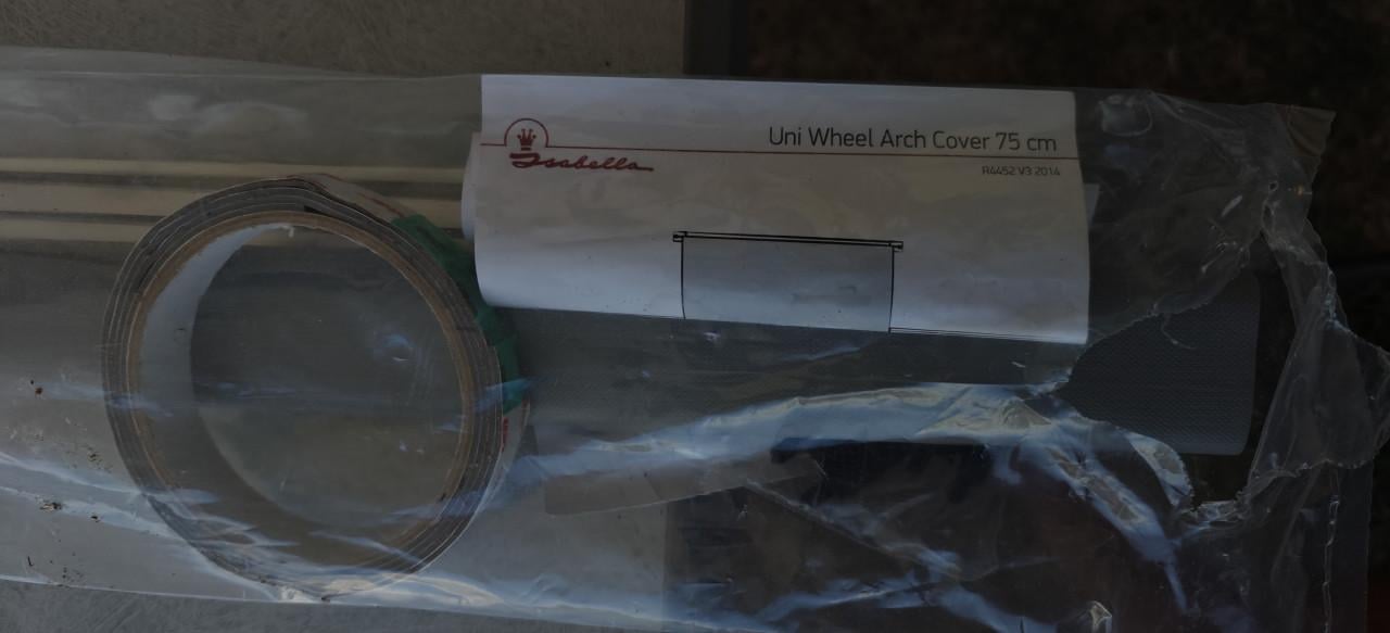 Isobella universele wiel cover 75 cm voor de caravan