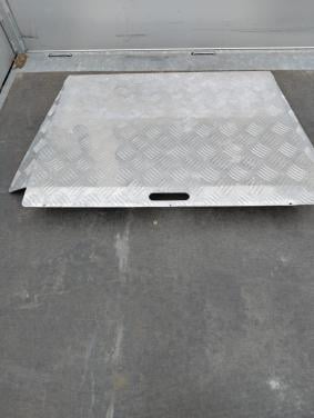 Drempel hulp/ rijplaat