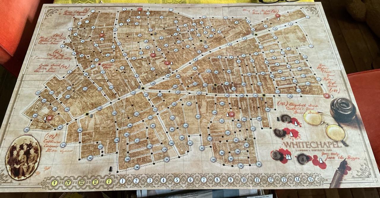 Brieven uit Whitechapel  bordspel 999games Jack The Ripper