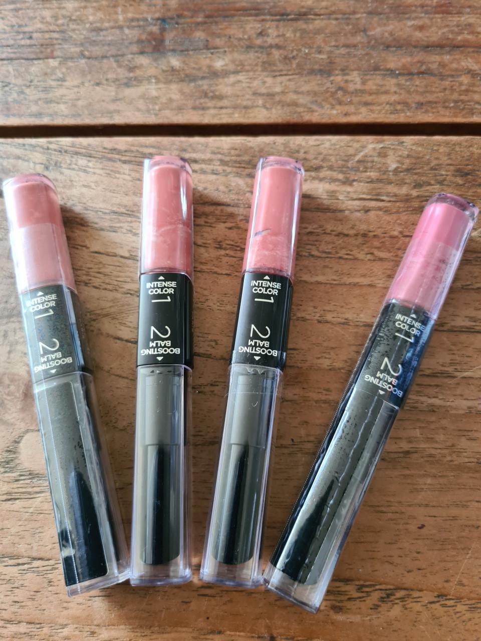 4 Nieuwe L'Oréal Paris Infallible Lippenstiften 801 en 213