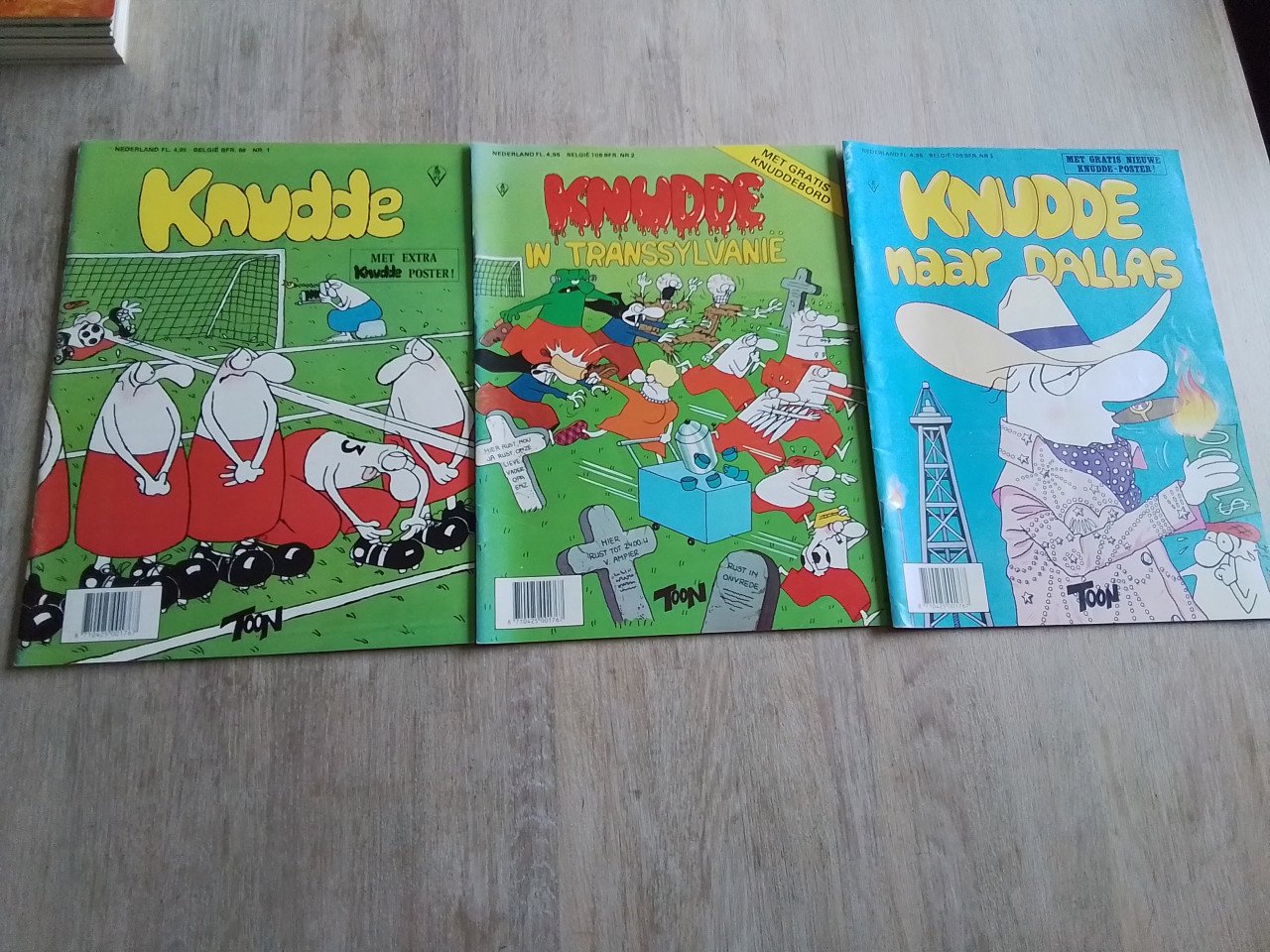 Knudde 11 albums en 1 x Stamgasten