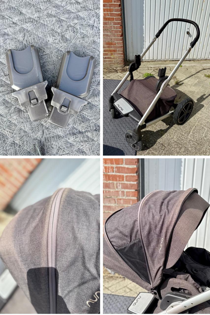 Nuna Mixx Suited zeer compleet incl. Nuna luiertas Verona