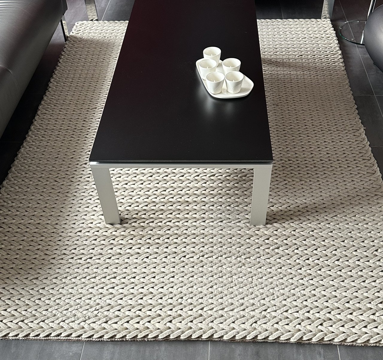 Vilten vloerkleed