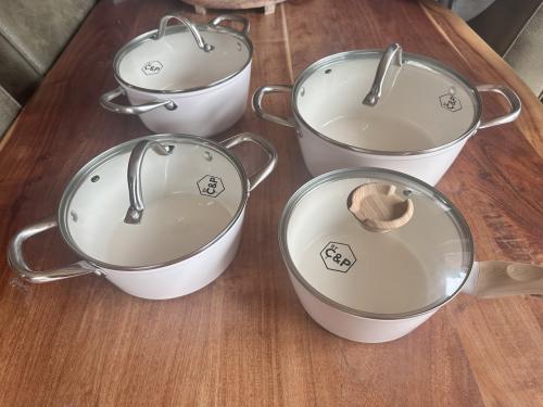 Pannenset Cook & Pan Go Ivory pannenset 9 delig