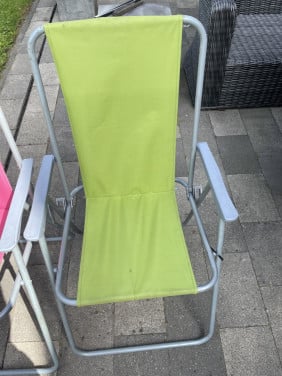 Camping klapstoeltje