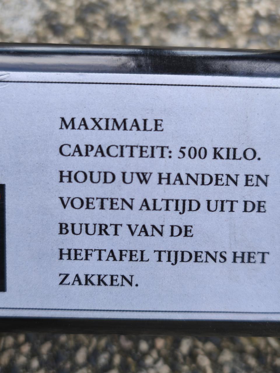 Te koop aangeboden motorlift!