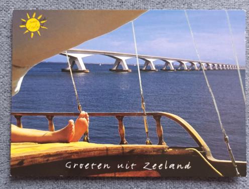 Zeelandbrug, groeten uit Zeeland
