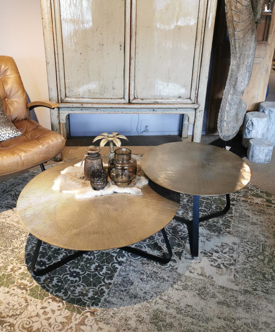 Salontafelset Richmond rond ijzer