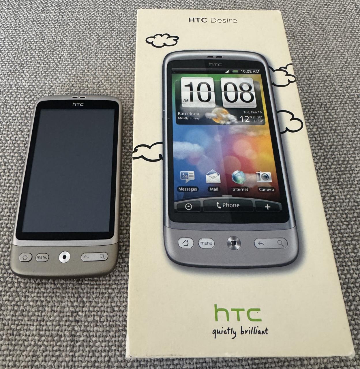 HTC Desire | Nette staat | CyanogenMod 4.4.4 | Compleet in doos