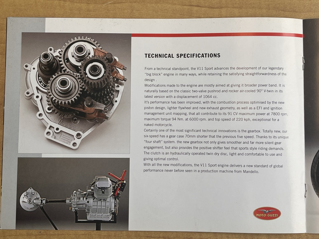Moto Guzzi Onbekend v11 sport