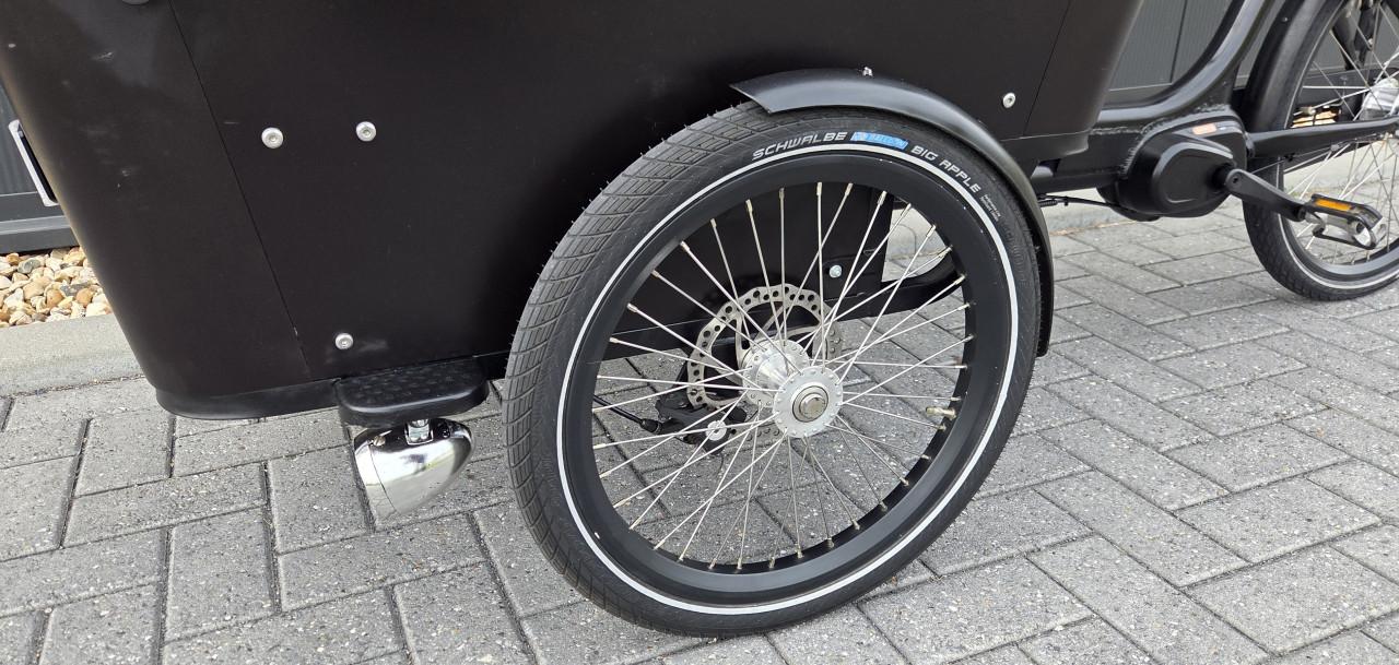 Prachtige Vogue Carry 3 Elektrische Driewielbakfiets  Matzwart (2392 km)