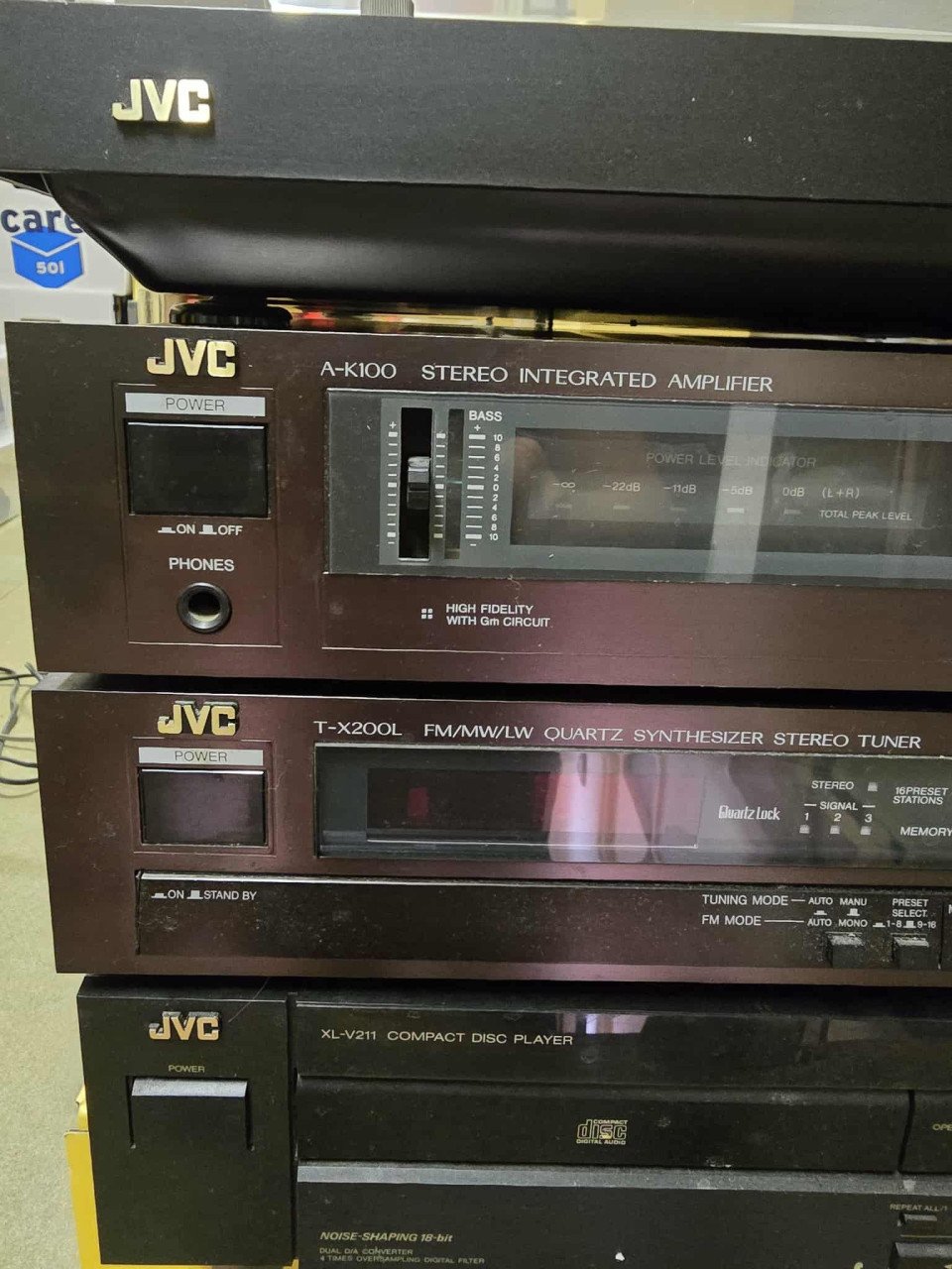 Stereoinstallatie JVC