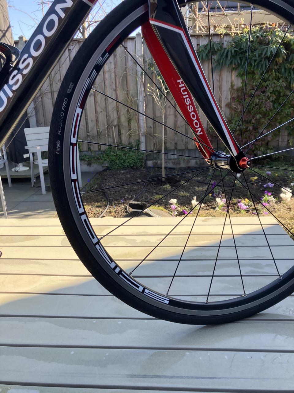 Unieke “handmade” Huissoon racefiets