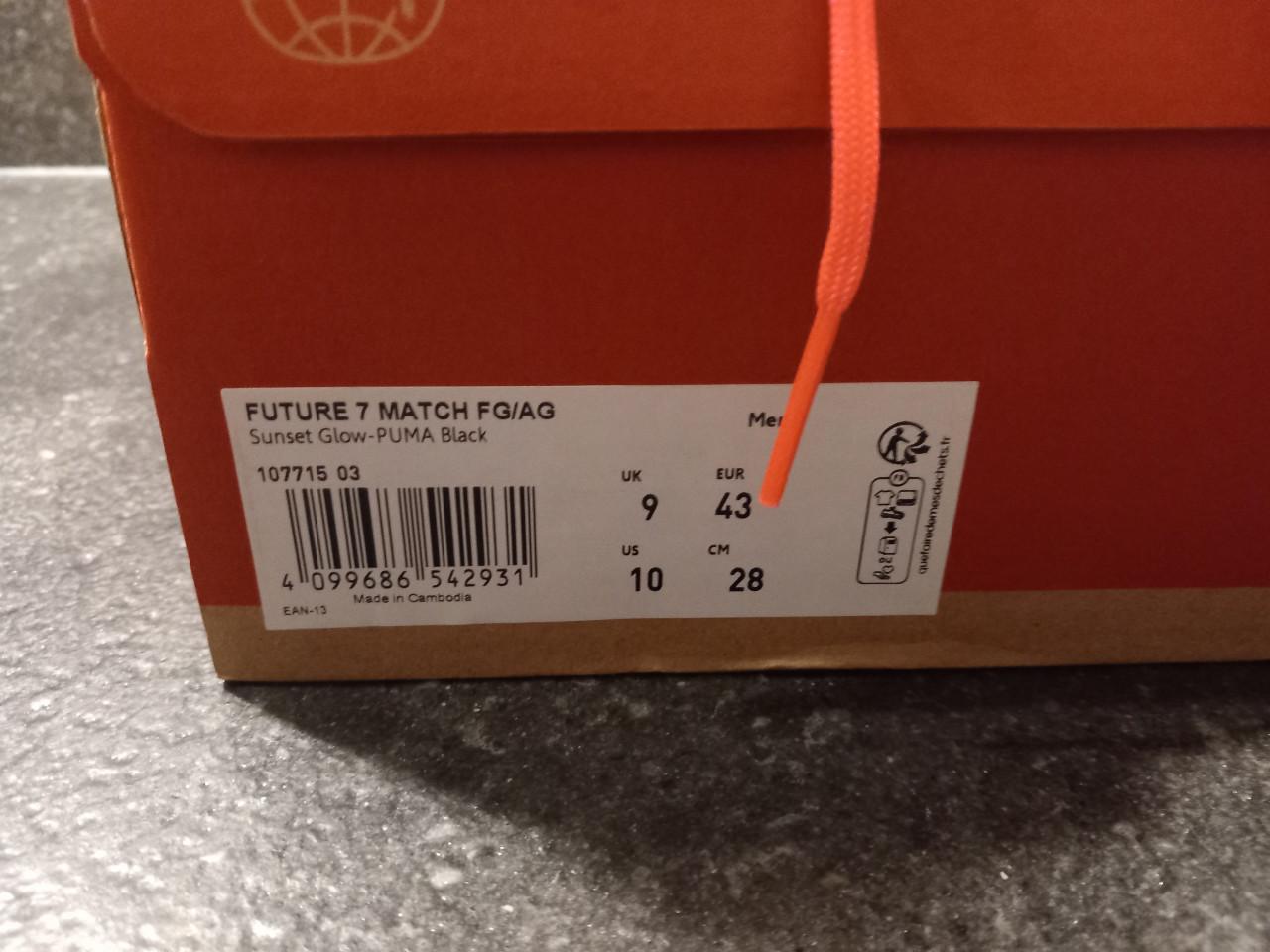 Nieuwe Puma voetbalschoenen