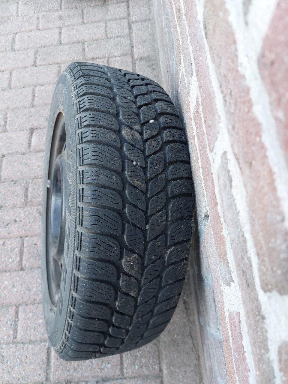 Winterbanden op stalen velg 4x