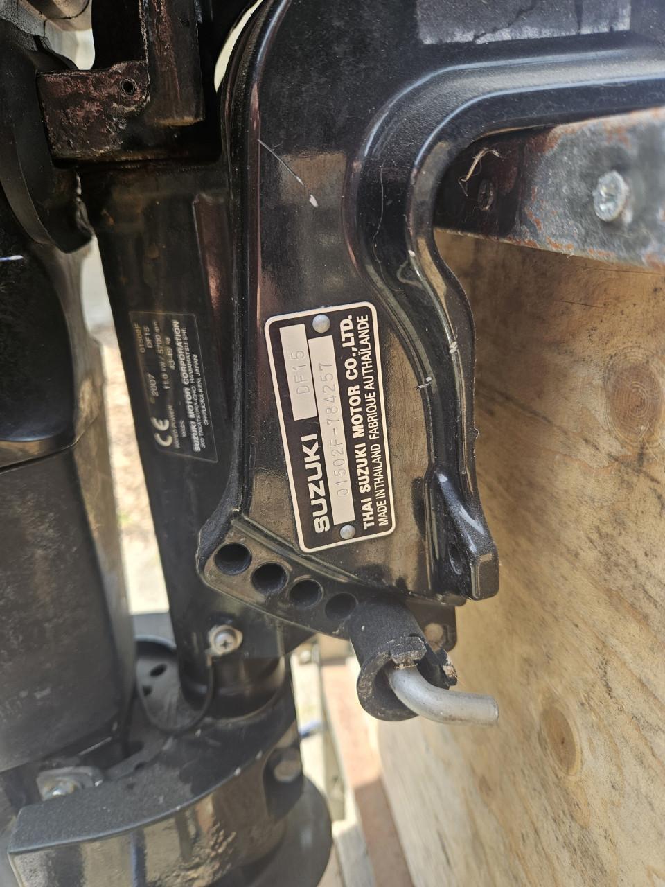 Buitenboordmotor suzuki 15 pk 4takt