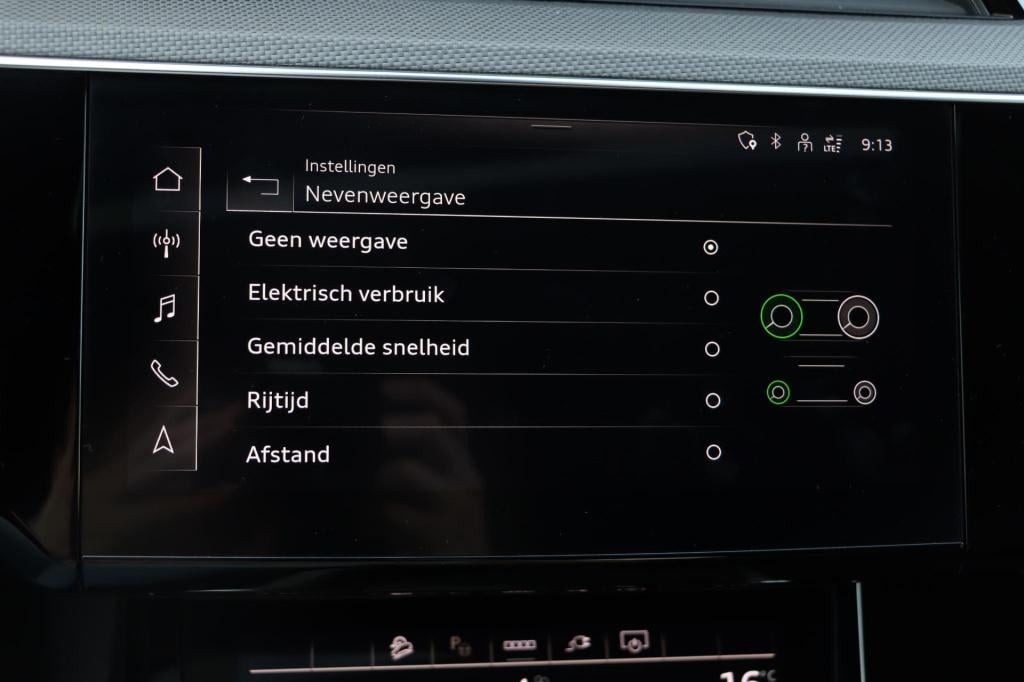 Audi E-tron sportback 55 quattro black edition 95 kwh s-line 408pk